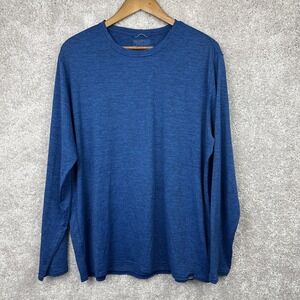 Patagonia Men's Capilene Cool Daily Long Sleeve Blue Shirt 45180 Size XL